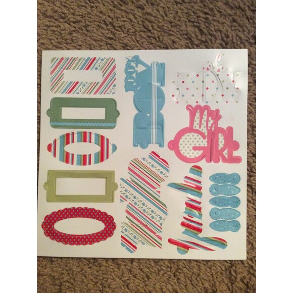 8X8 Scrapbooking Papers/Stickers/Embellishments B12 - Picture 5 of 9